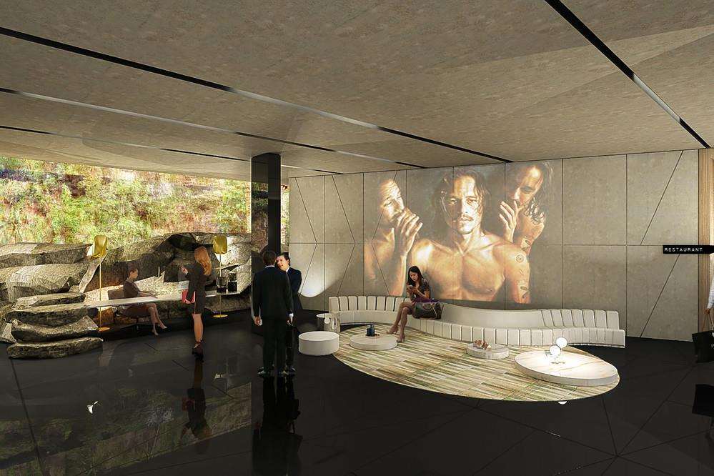 Crystalbrook Vincent Hotel Brisbane Interieur foto The lobby